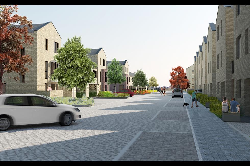 Levitt Bernstein's Dunstable homes approved News Building Design